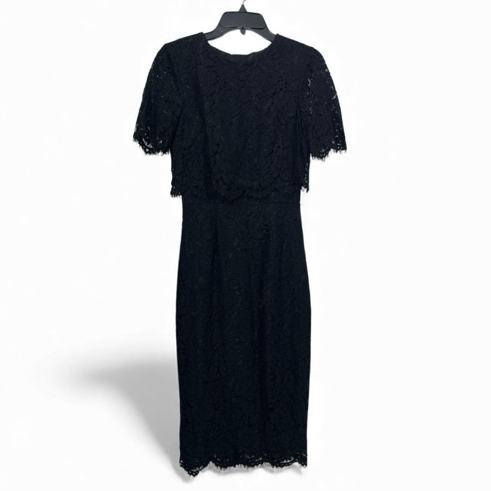 ASOS Black Lace Dress Sz 2